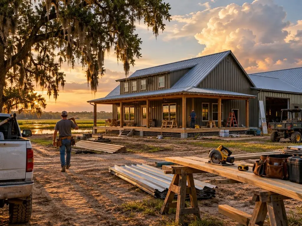Barndominium Homes in Louisiana